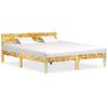 vidaXL Cadre de lit sans matelas Bois de r&eacute;cup&eacute;ration massif 180x200cm