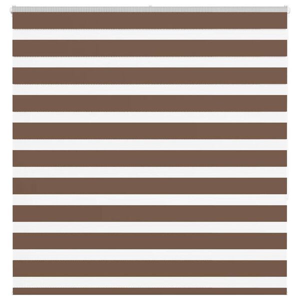 vidaXL Store z&egrave;bre marron 145x150cm largeur du tissu 140,9cm polyester