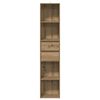 vidaXL Bibliothèque chêne artisanal 36x30x171 cm bois d'ingénierie