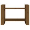 vidaXL Biblioth&egrave;que/Cloison Marron miel 80x35x56,5 cm Pin solide