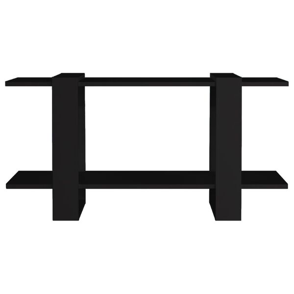 vidaXL Bibliothèque Noir 100x30x51 cm bois d'ingénierie