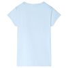 T-shirt pour enfants bleu doux 92