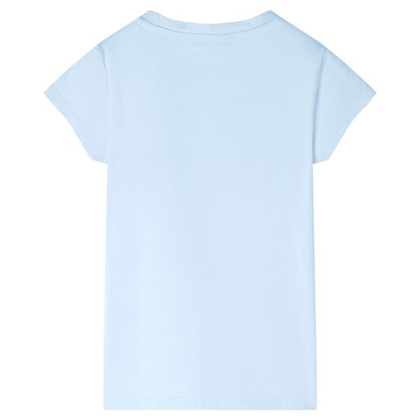 T-shirt pour enfants bleu doux 92