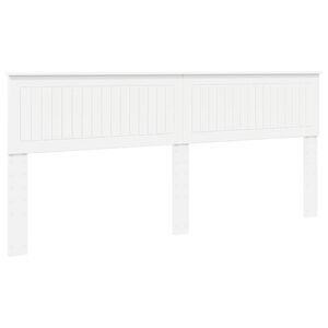 vidaXL T&ecirc;te de lit Blanc Bois d'ing&eacute;nierie