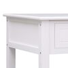 vidaXL Table basse Blanc 100x50x45 cm Bois