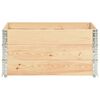 vidaXL Jardini&egrave;res sur&eacute;lev&eacute;es 3 pcs 80x120 cm Bois de pin solide