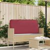 vidaXL Coussin Bordeaux 80 x 80 x 52 cm Tissu Oxford