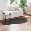 vidaXL Tapis HUARTE Anthracite 80 x 150 cm Polyester
