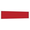 vidaXL Auvent lat&eacute;ral r&eacute;tractable de patio 120x500 cm Rouge