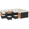 vidaXL Ensemble de canap&eacute; de jardin 13 pc 13-Nombre de places