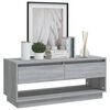 vidaXL Meuble TV Sonoma gris 102x41x44 cm Bois d'ingénierie