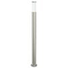 vidaXL Borne lumineuse 110 cm en acier inoxydable IP44