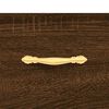 vidaXL Table basse chêne marron 90x50x40 cm bois d'ingénierie