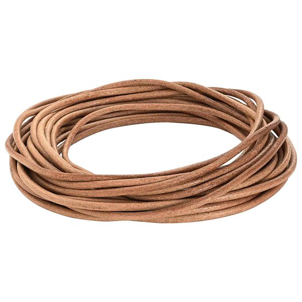 vidaXL Corde en Cuir Marron &Oslash;4 mm x 10 m Cuir