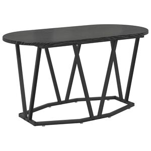 vidaXL Table basse Ch&ecirc;ne noir 80 x 40 x 40.5 cm