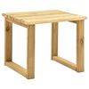 vidaXL Table de transat 30x30x26 cm Bois de pin impr&eacute;gn&eacute;