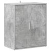 vidaXL Armoire &agrave; chaussures Gris b&eacute;ton 60x35x70 cm Bois d&rsquo;ing&eacute;nierie