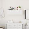 vidaXL Armoire murale de bain blanc 100x25x30 cm bois d'ing&eacute;nierie