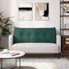 vidaXL Coussin de Dos Vert fonc&eacute; 120 x 24 x 50 cm Velours