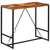 vidaXL Table de bar Bois de récupération massif 120x60x106 cm