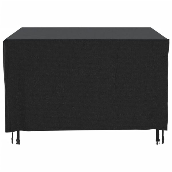 vidaXL Housse de salon de jardin noir 225x143x90 cm imperm&eacute;able 420D
