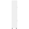 vidaXL Haut Armoire Blanc 60 x 35 x 182 cm Bois d'ing&eacute;nierie