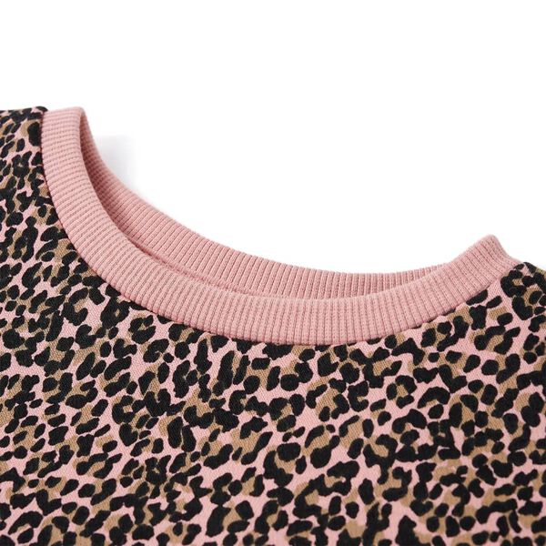 Sweatshirt pour enfants rose moyen 116