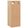 vidaXL Armoire murale ch&ecirc;ne sonoma 34,5x34x90 cm