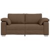 vidaXL Canap&eacute; Marron 180 x 77 x 82 cm tissu