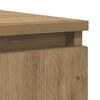 vidaXL Buffet et tiroirs chêne artisanal 100,5x35x76cm bois ingénierie