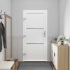 vidaXL Porte Frontale Blanc 98 x 208 cm PVC