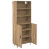 vidaXL Haut Armoire Ch&ecirc;ne artisanal 69,5 x 34 x 180 cm