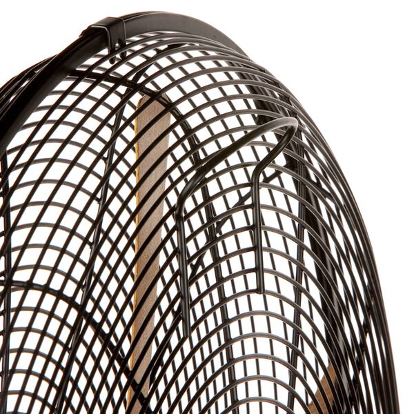 DOMO Ventilateur sur pied 45 cm 50 W Beige et noir