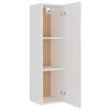 vidaXL Ensemble de meubles TV 8 pcs Blanc Bois d'ingénierie