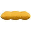 vidaXL Coussins de si&egrave;ge 4 pcs Jaune clair 45 x 45 cm