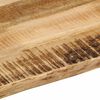 vidaXL Dessus de table bord vivant 90x60x2,5 cm bois de manguier brut