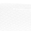 vidaXL Coussin en coin Uni Blanc 69 x 64 x 19 cm