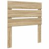 vidaXL Cadre de lit Sonoma 90 x 190 cm Bois de pin massif