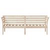 vidaXL Lit de jour sans matelas 75x190 cm bois de pin massif