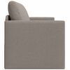 vidaXL Canap&eacute;-Lit 110cm Taupe tissu