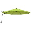 vidaXL Parasol mural pomme verte 290 cm