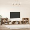 vidaXL Ensemble de meubles TV 8 pcs Chêne artisanal Bois d'ingénierie