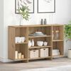 vidaXL Buffet Ch&ecirc;ne artisanal 120 x 30 x 75 cm Bois d'ing&eacute;nierie