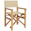 vidaXL Chaise de salle &agrave; manger Marron et beige 56 x 54 x 87 cm