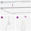 vidaXL Auvent r&eacute;tractable &eacute;lectrique Bordeaux 3 x 2 m