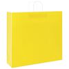 vidaXL Sacs en papier 50 pcs avec poign&eacute;es jaune 54x15x49 cm