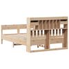 vidaXL Lit biblioth&egrave;que sans matelas 135x190 cm bois de pin massif