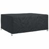 vidaXL Housse pour meubles Uni Noir 220 x 190 x 85 cm 210D