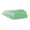 vidaXL Serre avec cadre en acier vert 48 m² 12x4x2 m