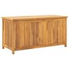 vidaXL Bo&icirc;te de jardin 114x50x58 cm Bois massif de teck